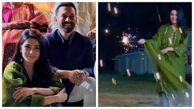 Samantha celebrates Diwali with rumoured beau Raj Nidimoru; couple pose together as they send out festive greetings