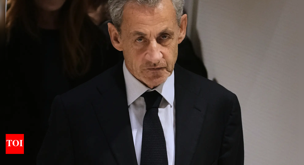 <div>France's former President Sarkozy will begin serving a 5-year prison sentence Tuesday</div>