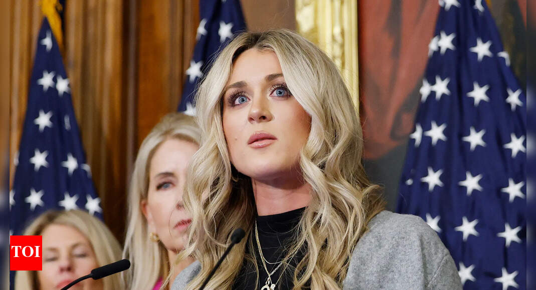 Former swimming star Riley Gaines raises alarm over controversial books at her hometown library sparking heated debate