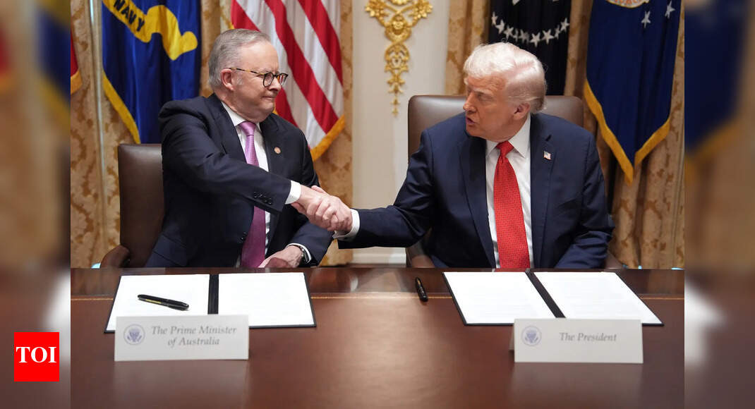 US steers away from China: Trump seals $8.5 bn deal with Australia for rare earth; 'we'll have so much critical minerals'