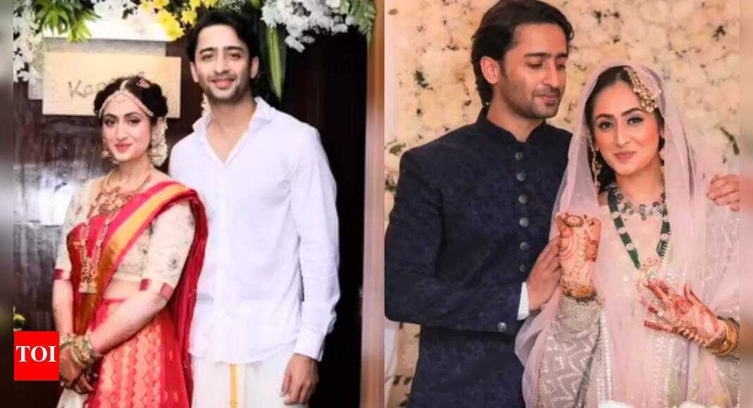 Shaheer Sheikh shares unseen wedding pictures with wife Ruchikaa Kapoor after 5 years; fans react