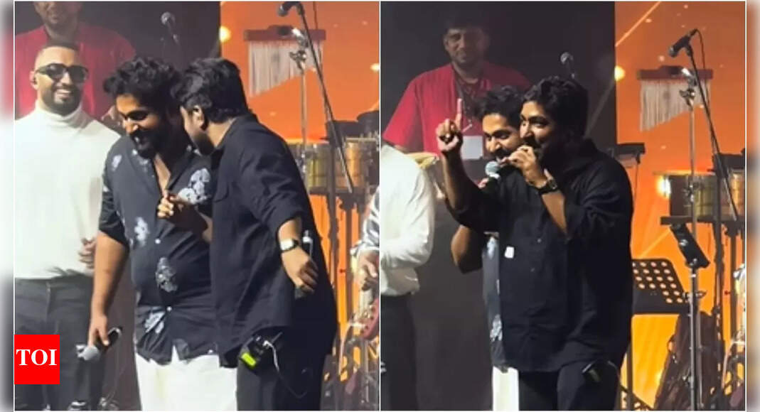 Vineeth and Dhyan Sreenivasan sing Mohanlal's 'Omal Kanmani'; netizens call them 'two golden stars in Malayalam cinema'