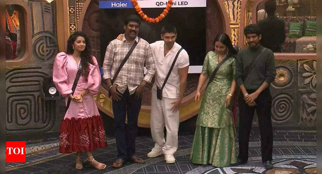 Bigg Boss Tamil 9: Dhruv Vikram, Rajisha Vijayan and Anupama Parameswaran surprise contestants during Diwali celebration
