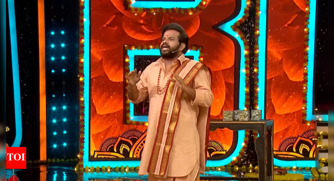 Bigg Boss Telugu 9: Hyper Aadi brings grace to the stage on the Diwali special weekend