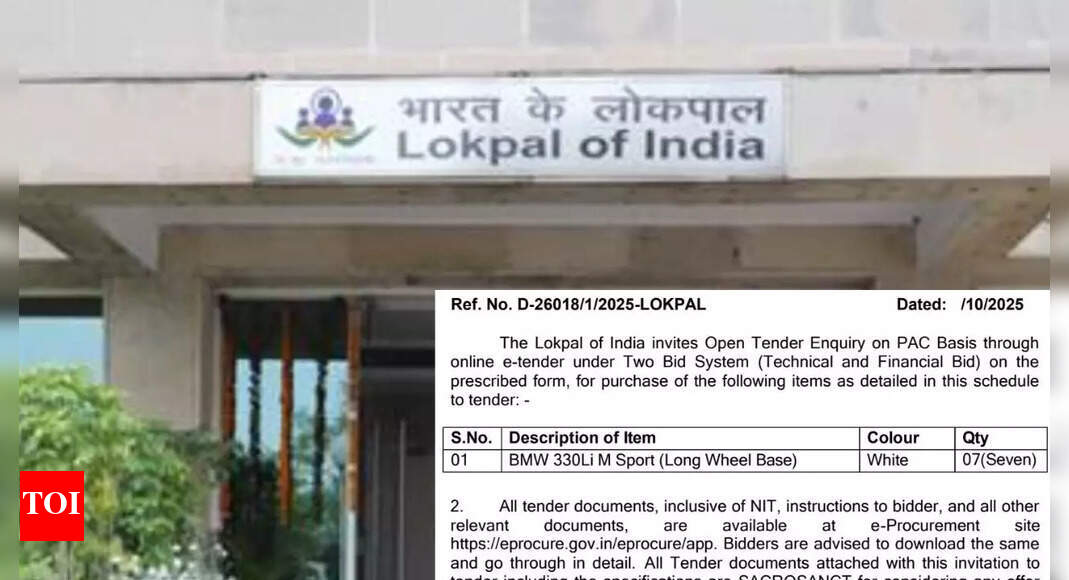 Riding high: Lokpal floats tender for 7 luxury BMWs; request sparks outrage online