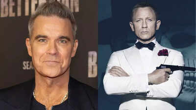 Robbie Williams jokes he's 'officially removing' himself from the James Bond running