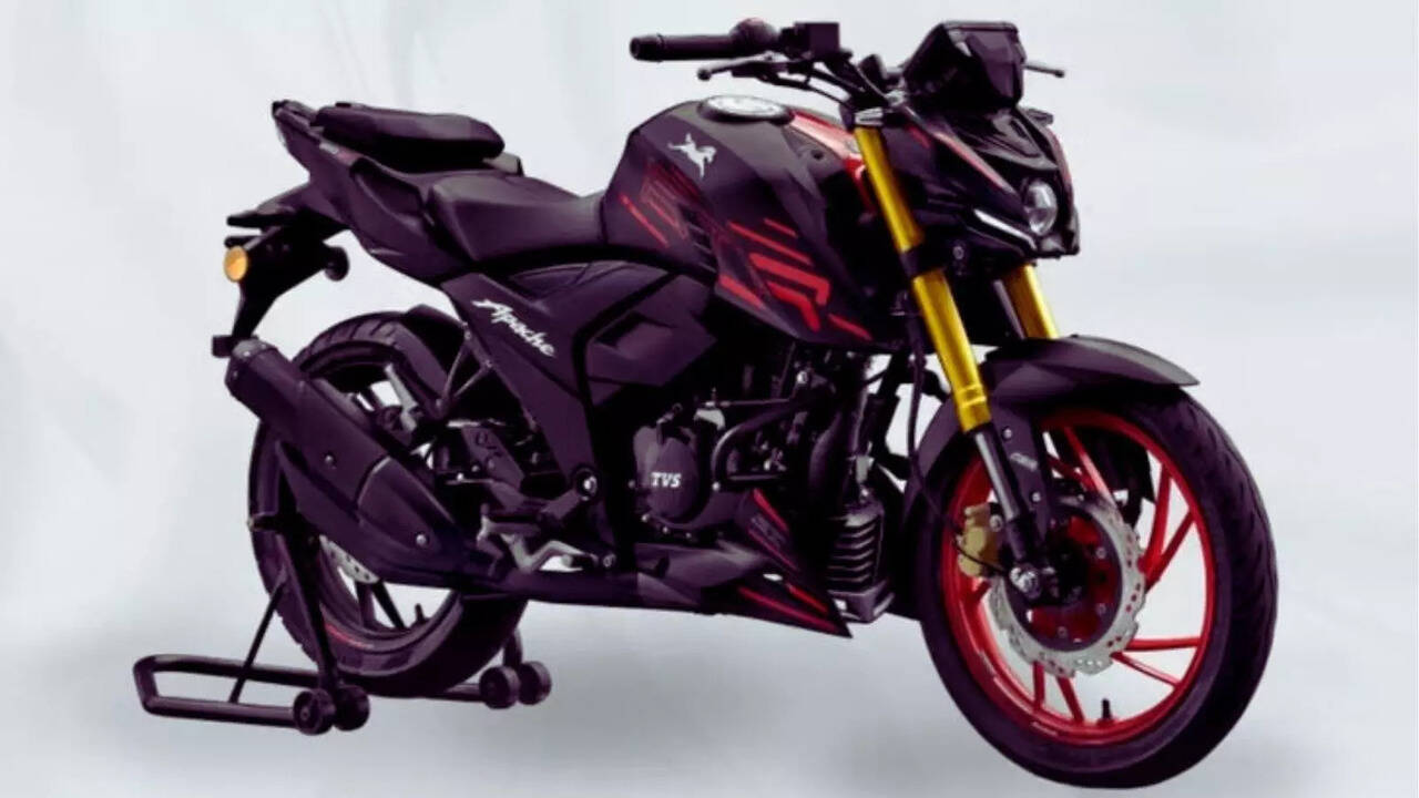 TVS Updates Apache RTR 200 4V With Smart Console, New Design And ...