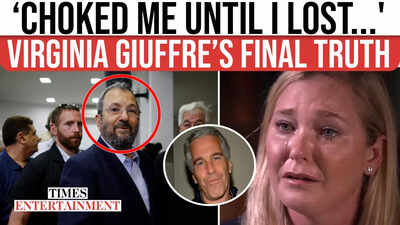 Who was Virginia Giuffre? Epstein victim who dethroned Prince Andrew and  shook the royal family | World News - The Times of India