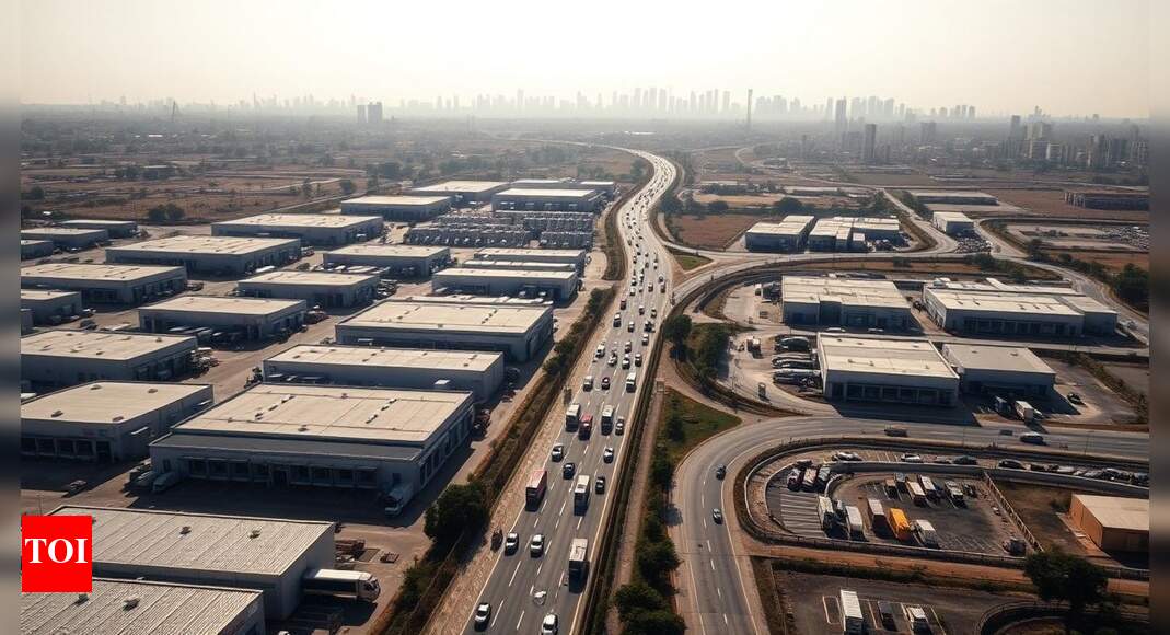 Industrial leasing boom: India’s top 8 cities see 28% rise; Delhi-NCR leads with 11.7 million sq ft – The Times of India
