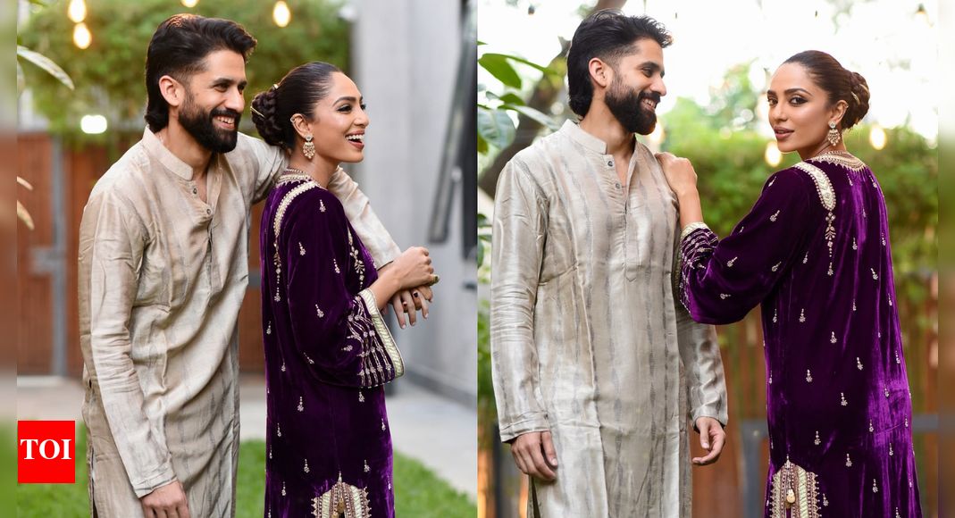 Diwali 2025: Naga Chaitanya and Sobhita Dhulipala celebrate their first Diwali as a married couple; see pics here