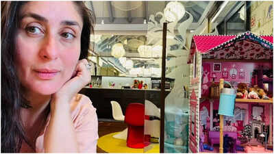 Kareena Kapoor and Saif Ali Khan rejoice Diwali with sons Taimur and Jeh, skipping conventional decor-see pics | Hindi Film Information