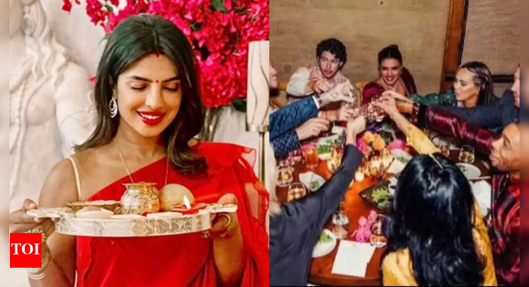 ‘It gives me solace’: Priyanka Chopra performs puja during Diwali; gifts Indian clothing and achar to non-desi friends