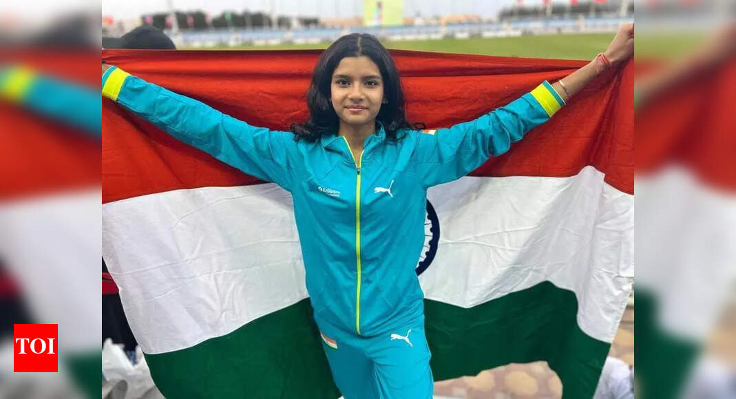 Thane girl wins best athlete award at nat’l championship