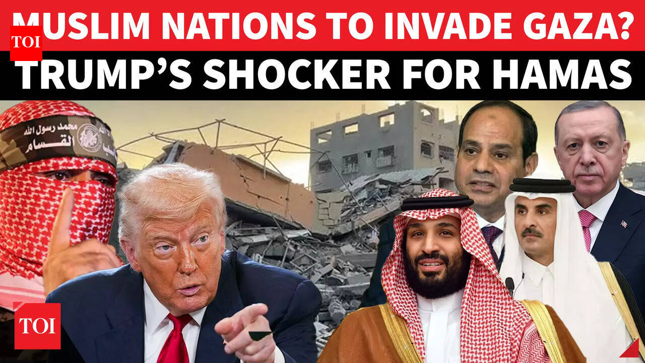 Trump Declares Muslim Nations ‘Ready To Storm’ Gaza With ‘Heavy Force ...