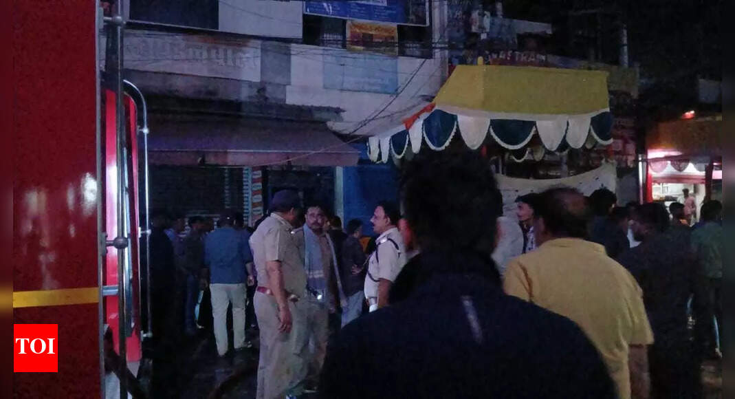 Massive Fire Breaks Out at Khandelwal Market in Hazaribag, Rs 1 Crore in Damages Reported