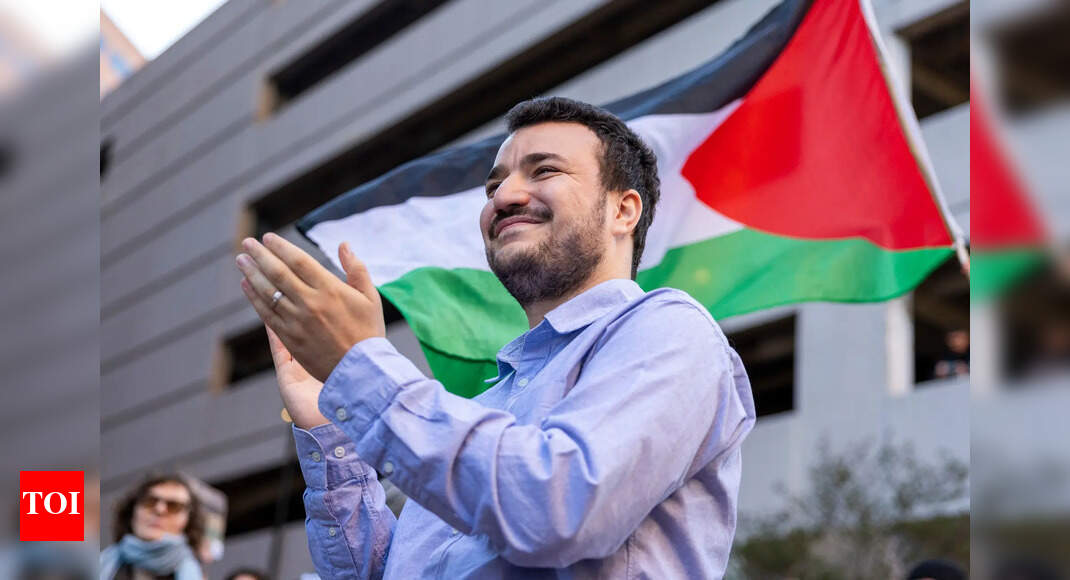 Mahmoud Khalil appears in appeals court amid Trump administration efforts to deport him for his campus protests