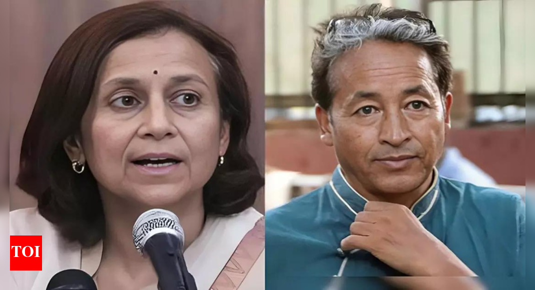 Charges against Sonam Wangchuk ‘flimsy, childish, baseless’: Wife Charges against Sonam Wangchuk ‘flimsy, childish, baseless’: Wife