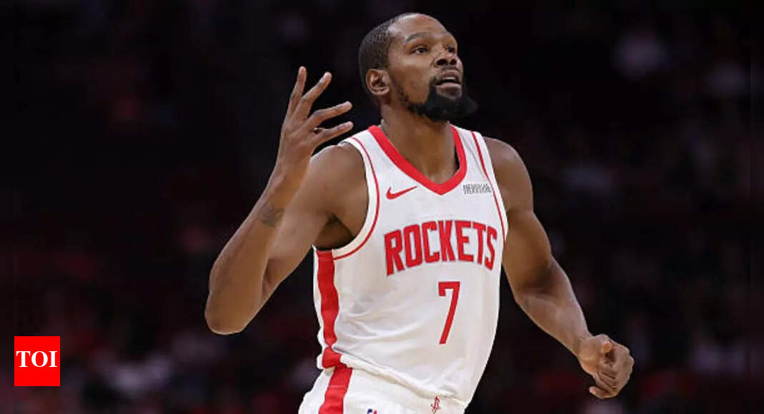 Why Kevin Durant ditched 35 and embraced No. 7 as the Houston Rockets star embarks on a new chapter