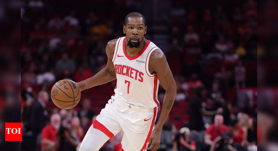“Boo to you too, motha-----” — Kevin Durant turns Oklahoma City Thunder’s boos into banter during Houston Rockets’ opener