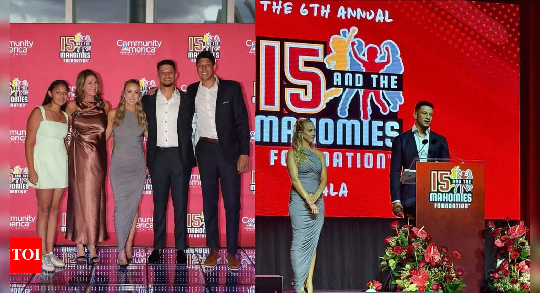Brittany Mahomes can’t stop admiring Mama Mahomes’ stunning appearance at annual charity gala