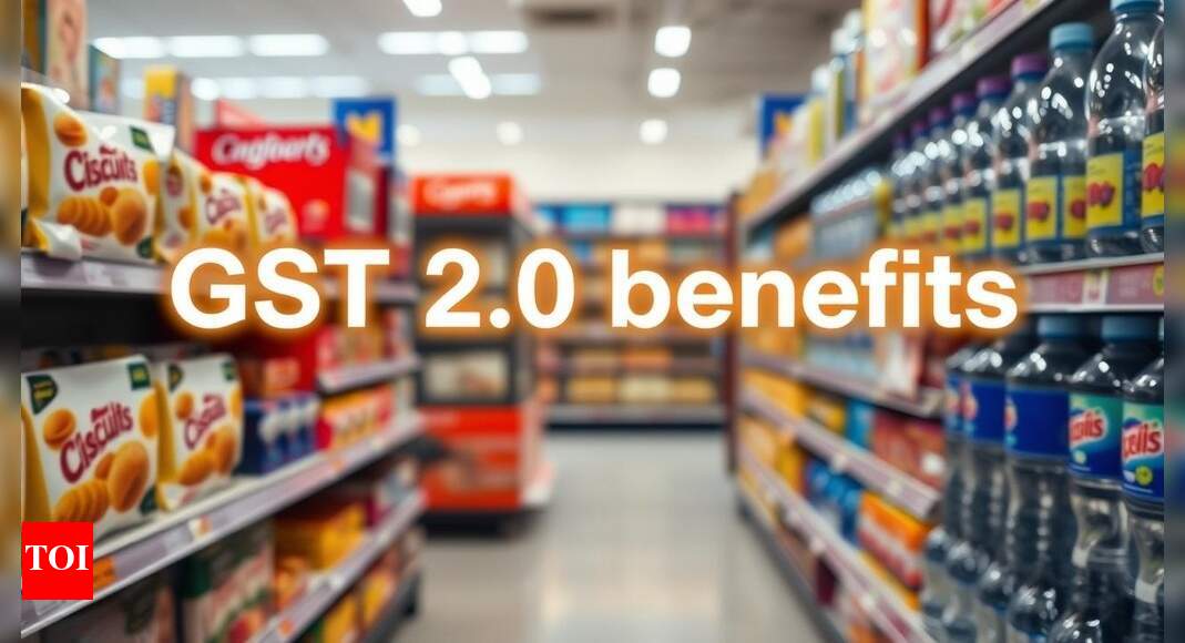 Nostalgic Rs 5 biscuits back? This is how FMCG firms will pass GST 2.0 benefits—It’s not cutting prices! – The Times of India