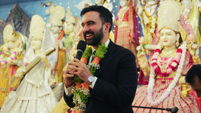  Zohran Mamdani attends Diwali event in New York