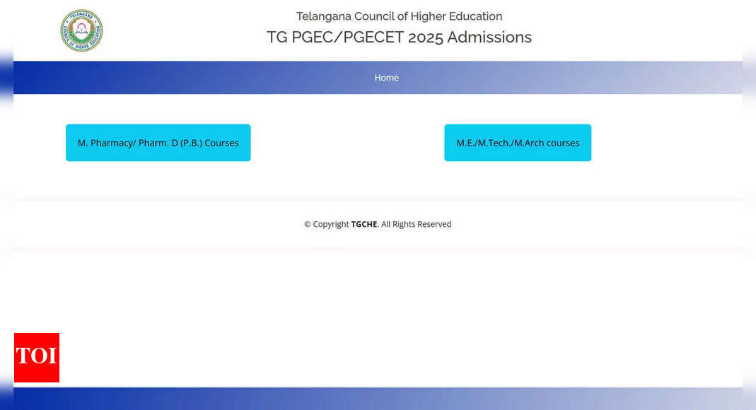 TS PGECET 2025 Phase I allotment results expected today on pgecet.tgche.ac.in; how to check