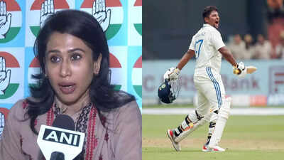 Congress leader who fat-shamed Rohit Sharma, stirs another controversy - this time involving Sarfaraz Khan