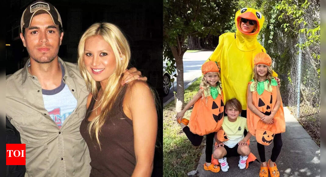 Mom-to-be Anna shares rare Halloween photo with kids