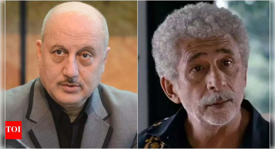 <div>Anupam REACTS to Naseeruddin's 'sycophantic nature' remark</div>
