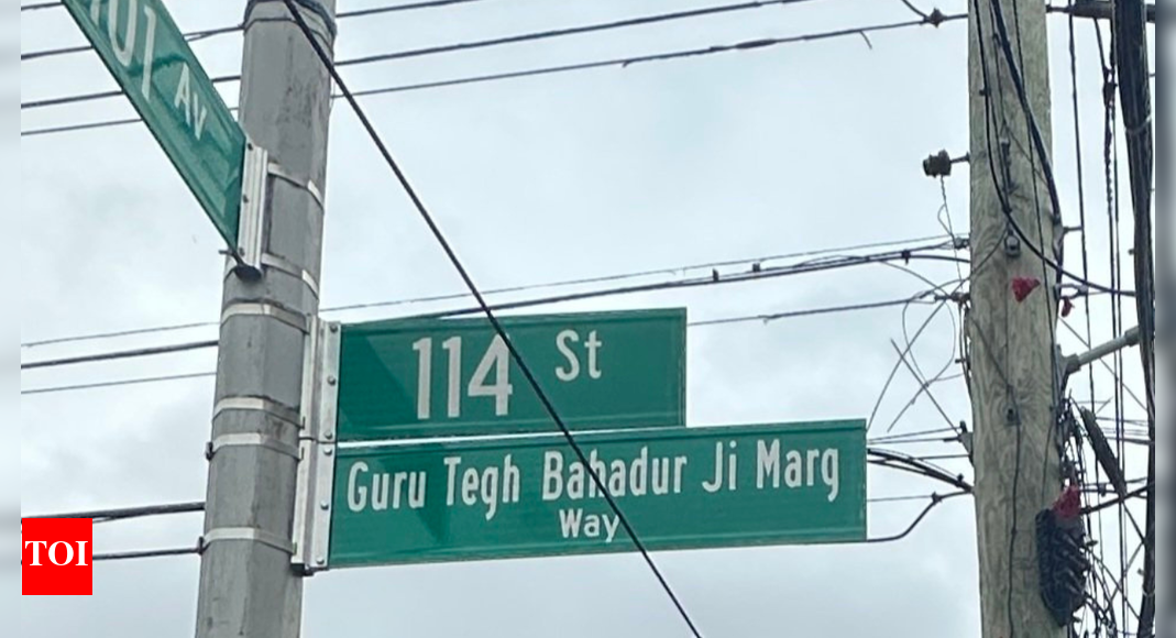 New York City pays tribute to Sikh community, renames street after Guru Tegh Bahadur; honours legacy of compassion and justice