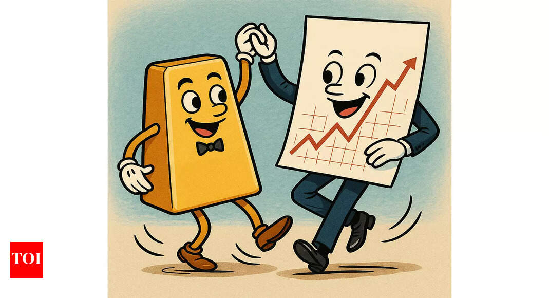 A Gold-Stocks Jugalbandi