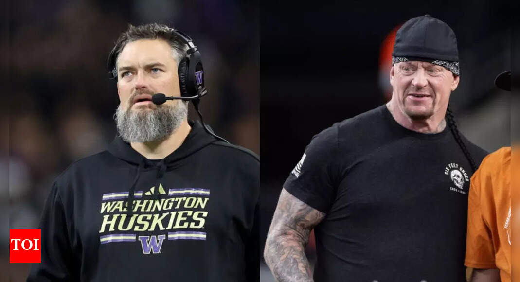 Fans compare Las Vegas Raiders offensive line coach Brennan Carroll to WWE legend The Undertaker