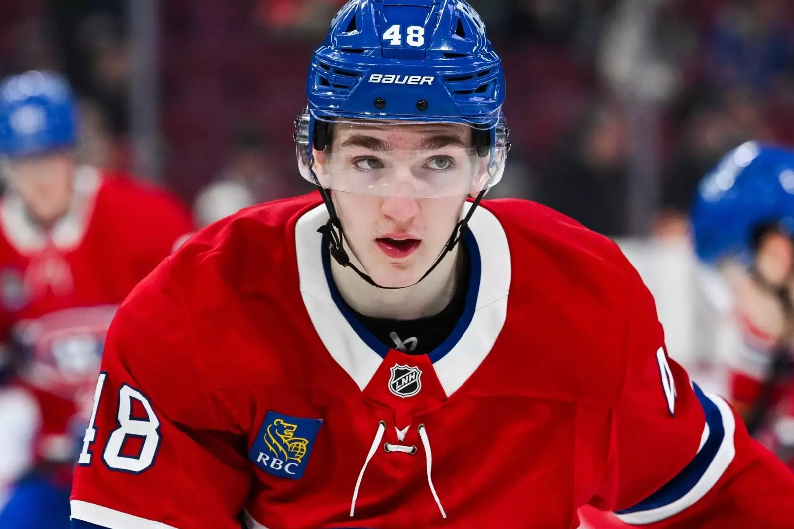 Bill Guerin opens up about Lane Hutson’s shot at team USA selection