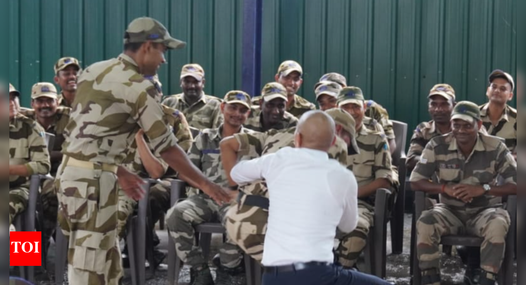 CISF Unit ASG Chennai conducts training on controlling unruly passengers