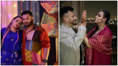 Rishabh Tandon’s wife Olesya Nedobegova mourns his loss; couple celebrated Karwa Chauth just days before his demise