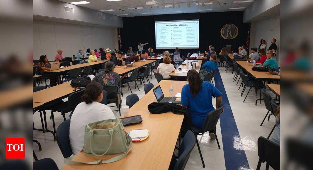 Two decades of declining education degrees: Is America running out of teachers? - The Times of India