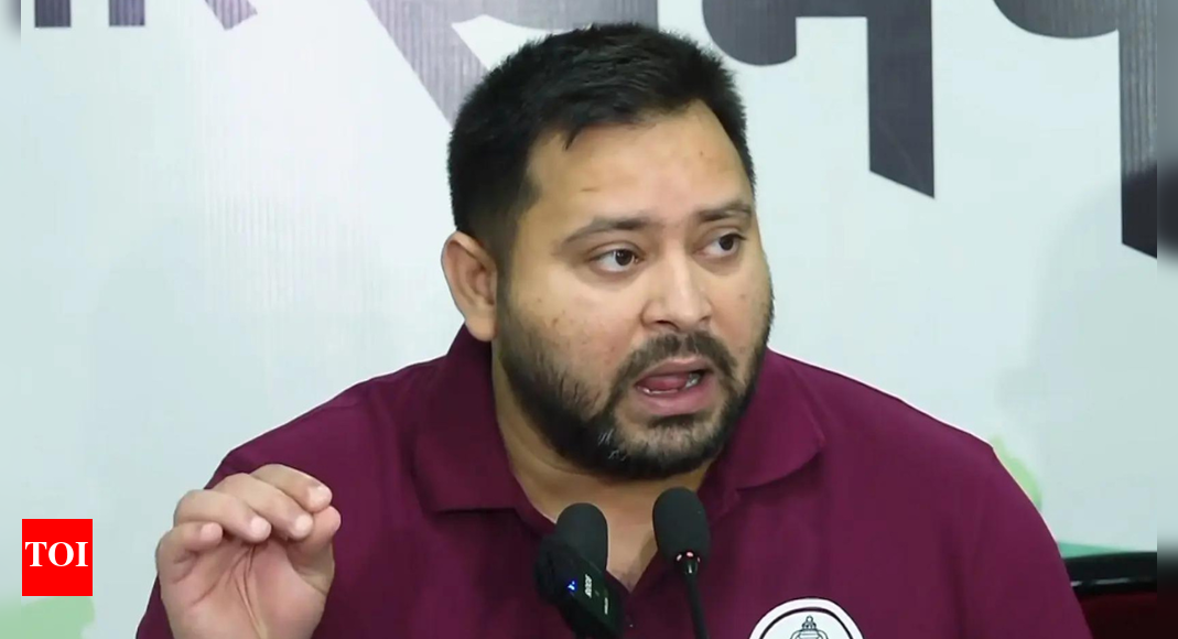 Tejashwi takes NDA’s Jeevika didi scheme to woo voters; promises 30k salary, free loans