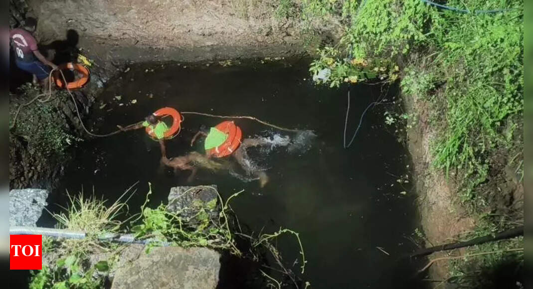 Man falls into 60-foot deep well in Dharmapuri, dies | Coimbatore News ...