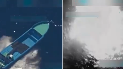 'Waging war on our border': US strikes 'drug-smuggling' boat in Pacific; 2 killed