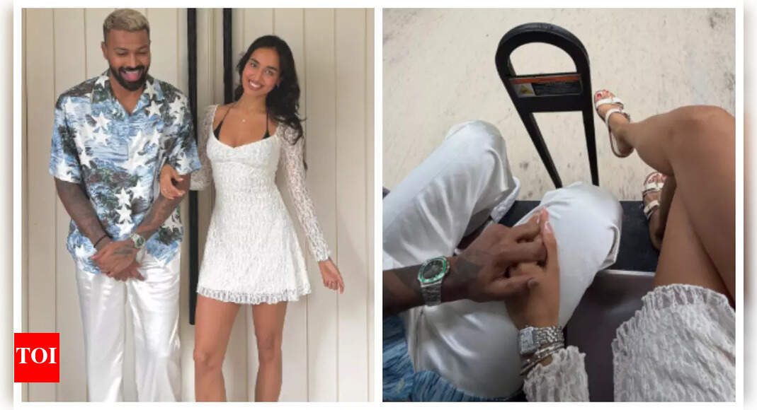 Hardik shares holiday pics with girlfriend Mahieka Sharma
