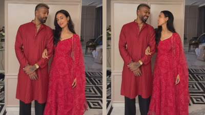Hardik Pandya and Mahieka Sharma’s adorable videos and photos go viral: Fans can’t get enough