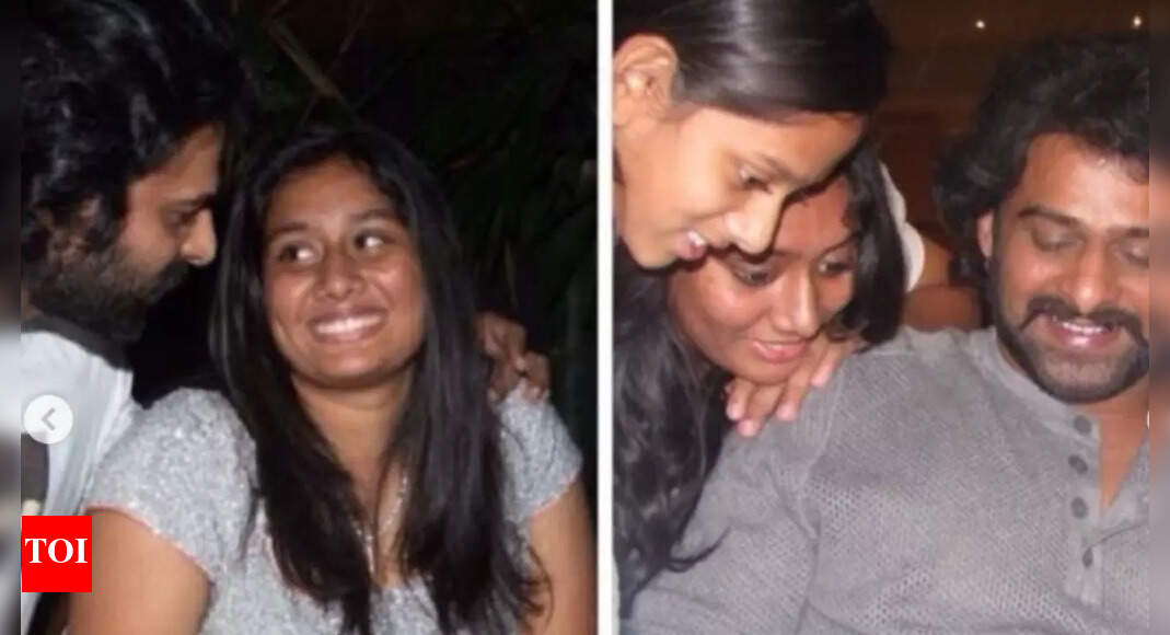 Prabhas' sister Pragathi Uppalapati drops birthday wishes for him with adorable PICS - See inside