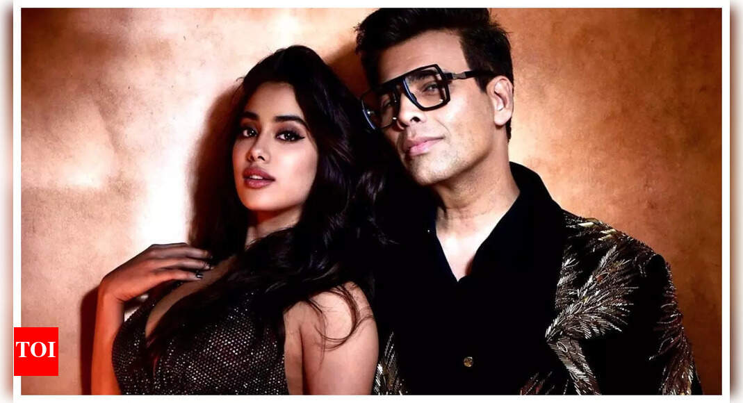 <div>Karan Johar's confession leaves Janhvi Kapoor shocked</div>