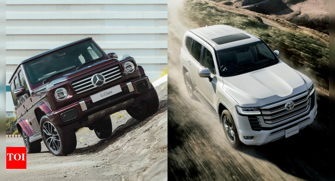 Mercedes-Benz G450d vs Toyota Land Cruiser 300: Price, dimensions, engine, specs compared