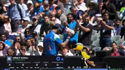 Did Virat Kohli indicate retirement after getting out in Adelaide? Image goes viral