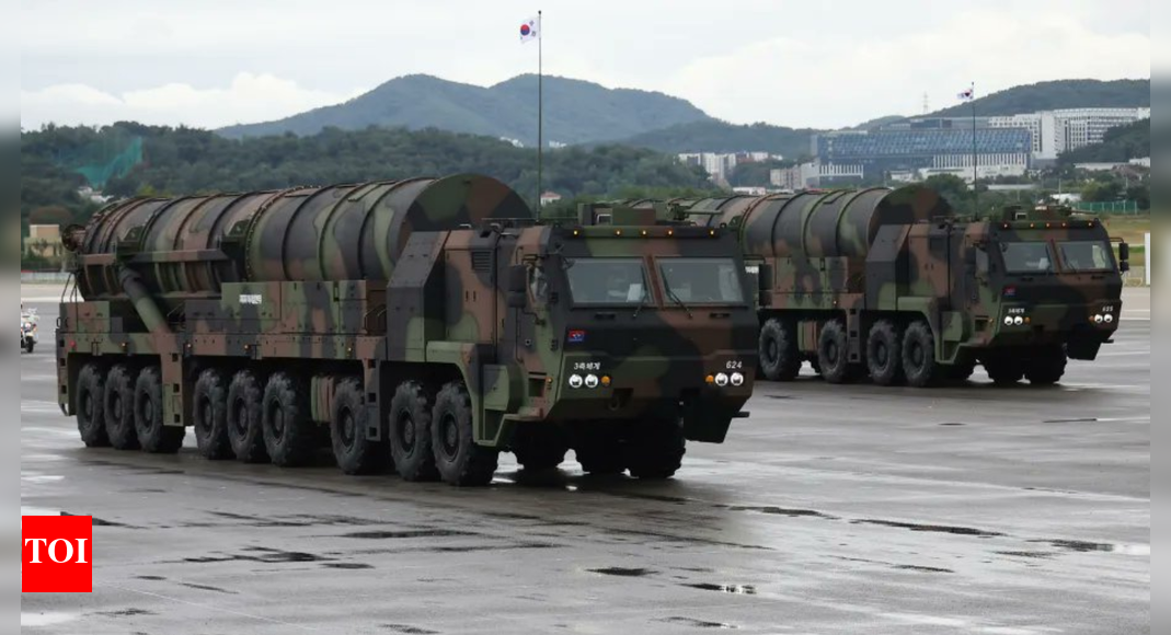 <div>What is Hyunmoo 5? 'Monster missile' ready to be deployed by South Korea; boosts military deterrence against North Korea</div>