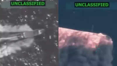 'Al Qaeda del hemisferio': El vídeo muestra el momento en que Estados Unidos realizó un "ataque cinético letal" en un barco que transporta drogas - Ver