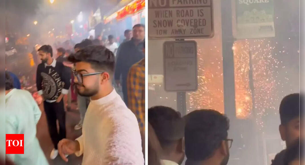 Watch: Why fire brigade had to step in during US Diwali fireworks