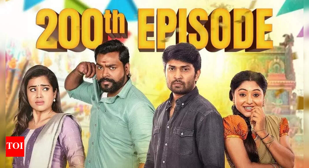 Dhiraviam Rajakumaran and Pavithra Naik starrer 'Sindhu Bhairavi' completes 200 episodes; deets inside